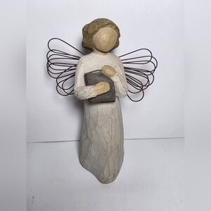 Willow Tree Angel of Learning Figurine Susan Lordi Demdaco 1999 Teacher Gift